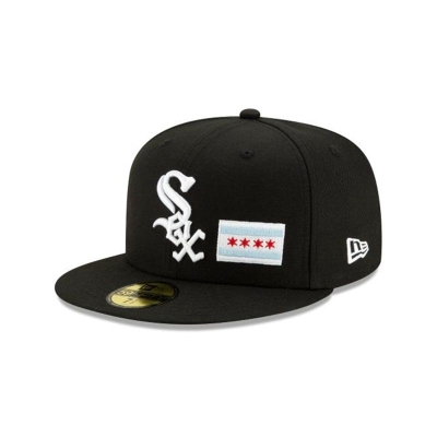 Sapca New Era Chicago White Sox MLB Team Describe 59FIFTY Fitted - Negrii